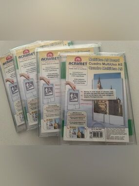 MultiUse A5 Board - Clear - Acrylic - Self-Adhesive - Insert Boards - Any use